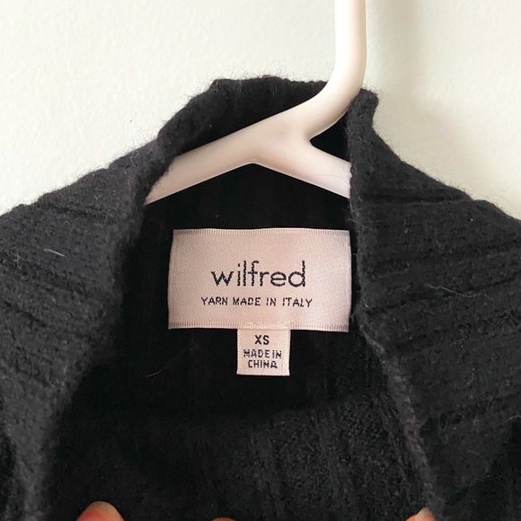 Wilfred 100% wool mockneck sweater - Picture 2 of 5